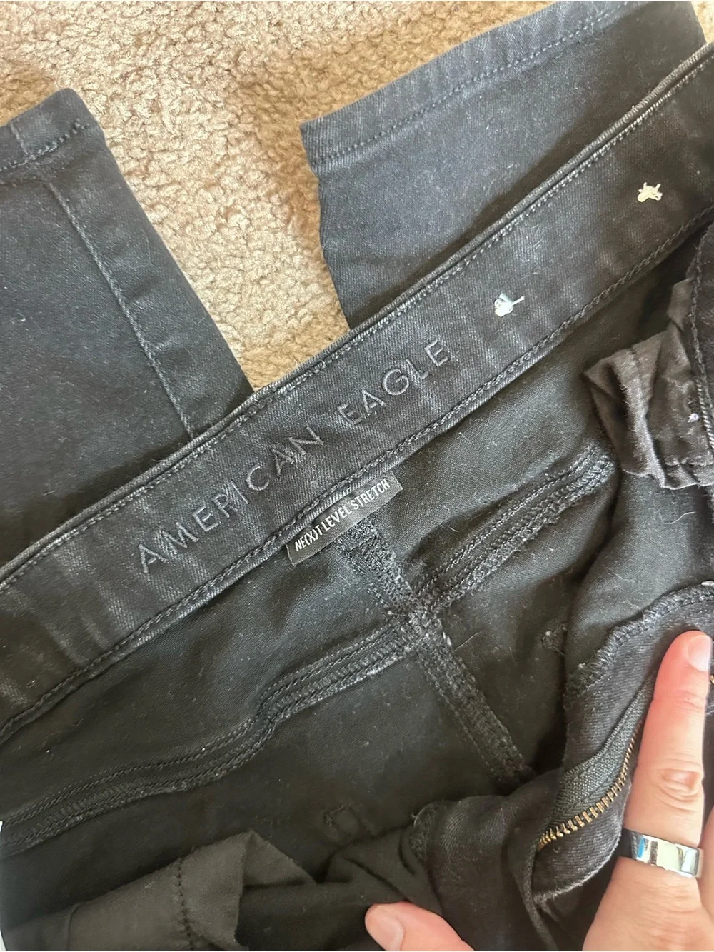 American Eagle Outfitters Black Skinny Jeans